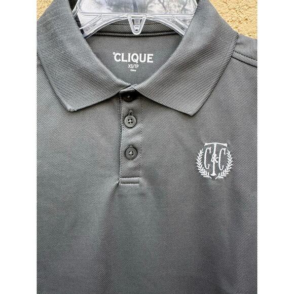 Polo Youth XS Grey Golf Logo - Picture 2 of 5